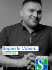 Portrait of Rohit, a dedicated team member at Square Corporation, sharing his career growth in a written employee testimonial.